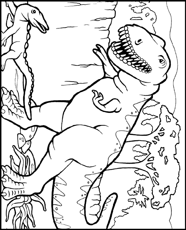 Tyrannosaurus Rex | crayola.com.au
